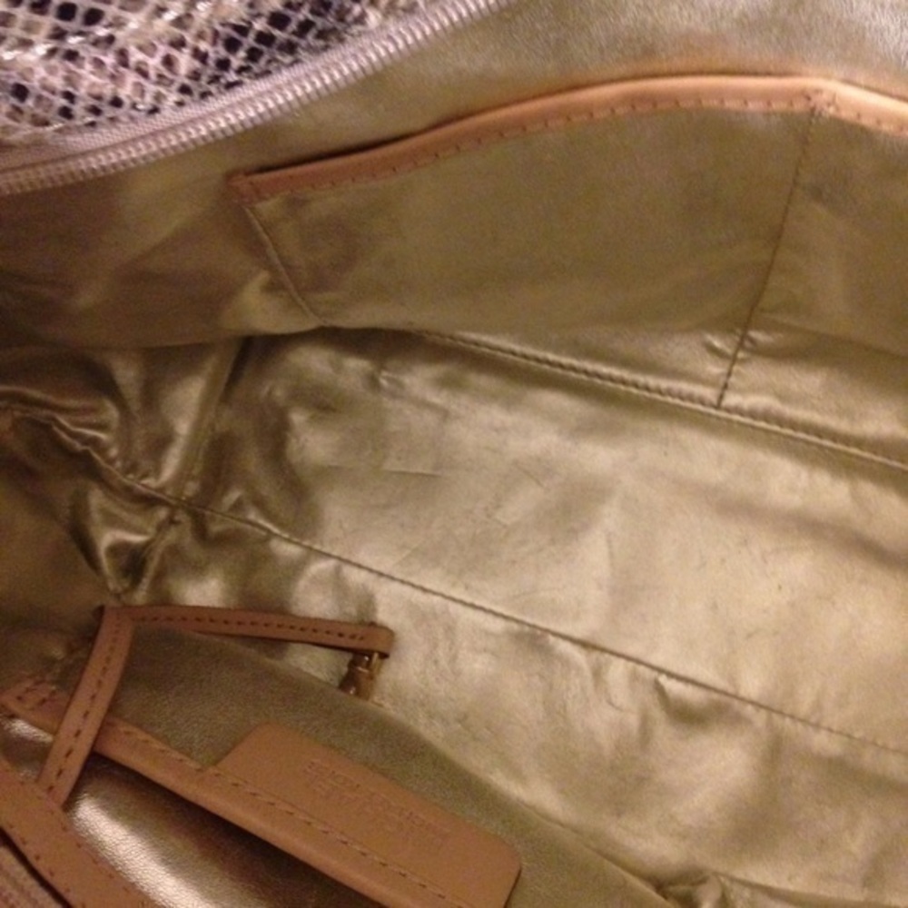 👛 MICHAEL KORS 👛 python snakeskin embossed tote - image 4